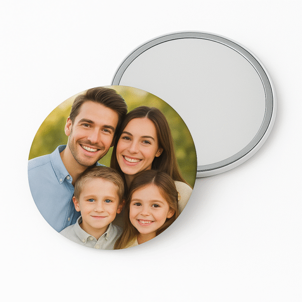 Lot de 6 miroirs identiques - 75mm