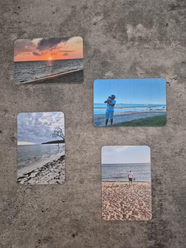 Lot de 9 Magnets paysages - 90x60mm